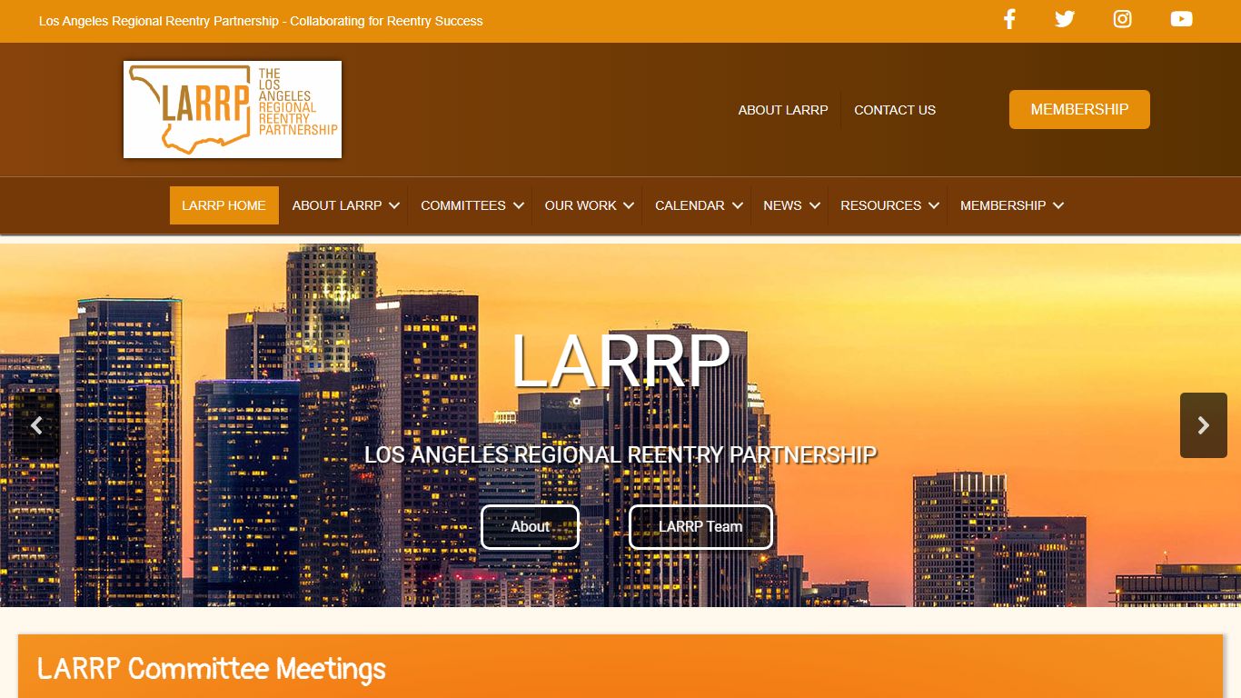 LARRP – The Los Angeles Regional Reentry Partnership